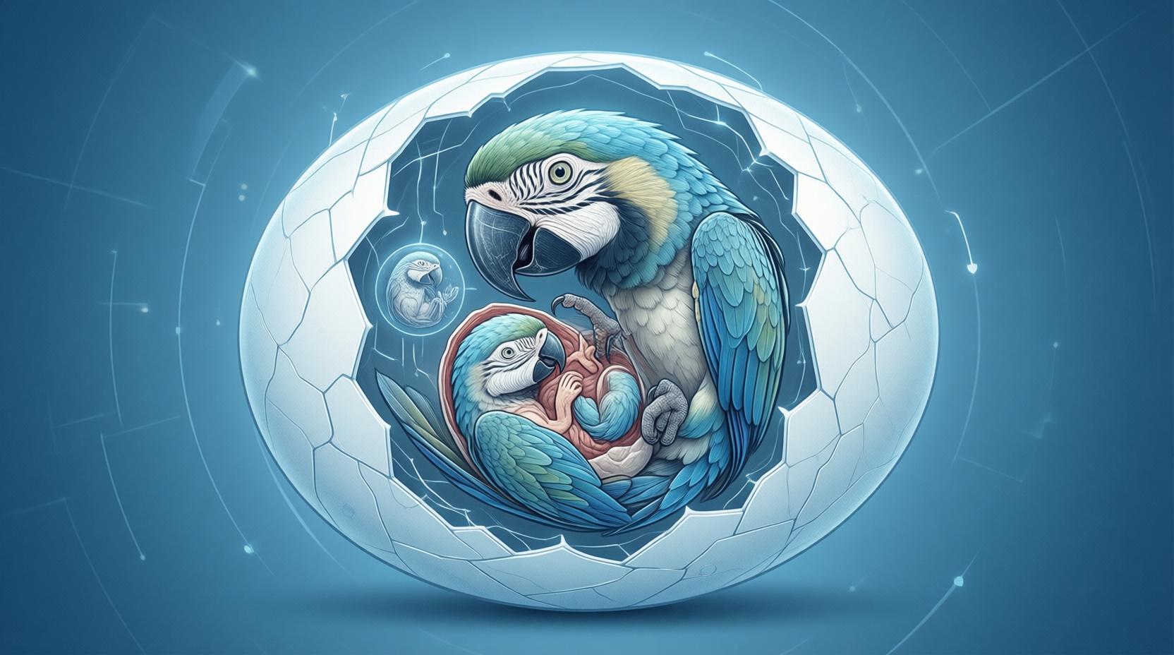 формирование птенца