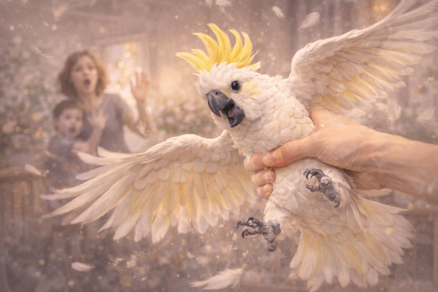 Частые ошибки новичков: попытки взять попугая в руки и стрессовые действия в первые дни дома