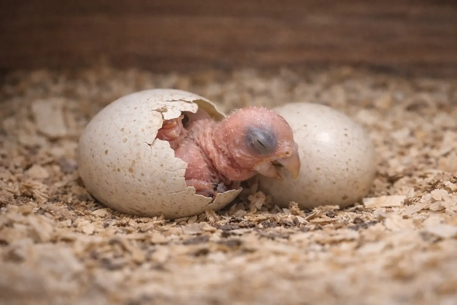 Рождение попугая: яйцо и первые недели жизни птенца