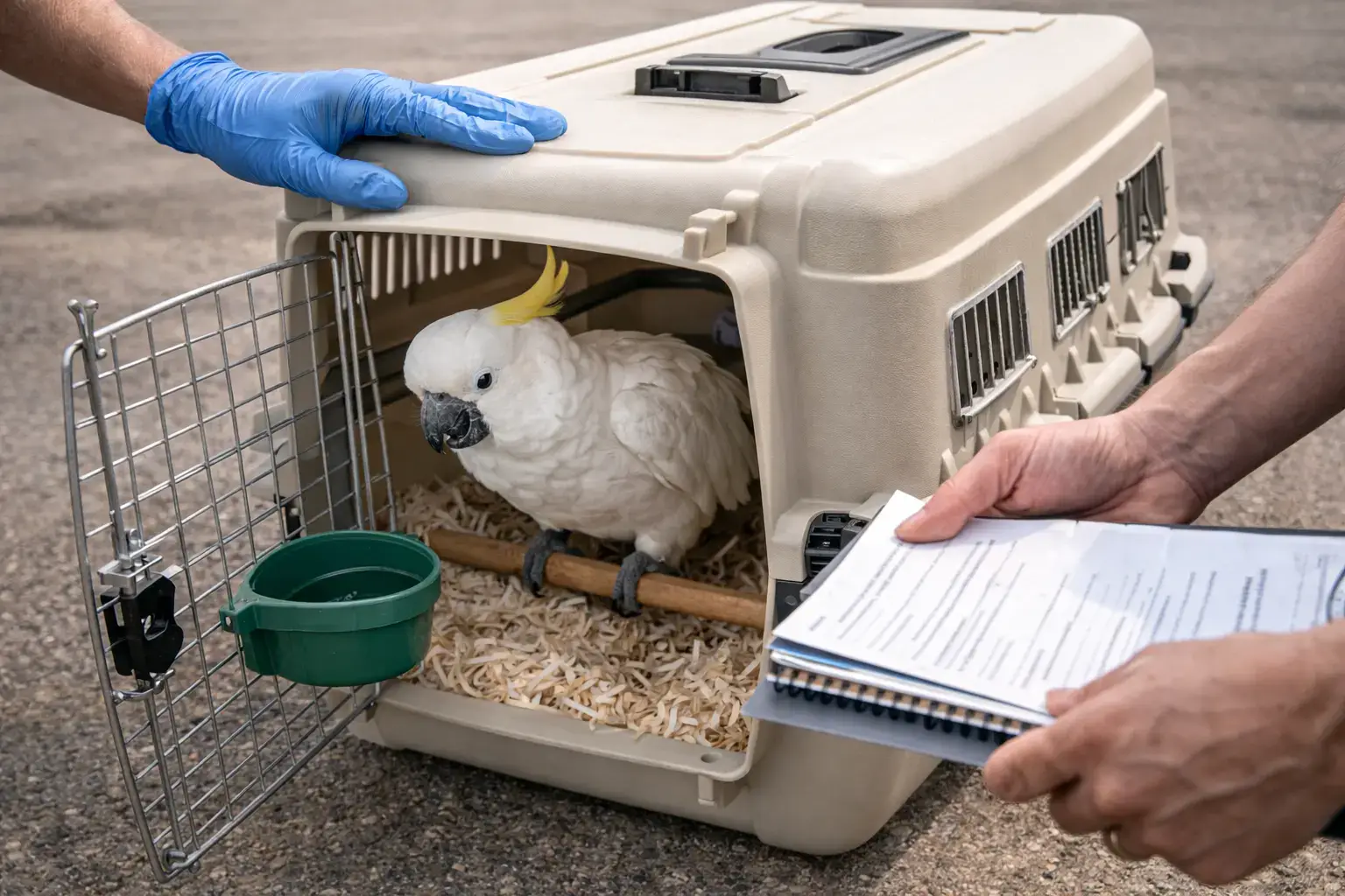 Этапы транзита: встреча, восстановление, контроль условий, передача перевозчику