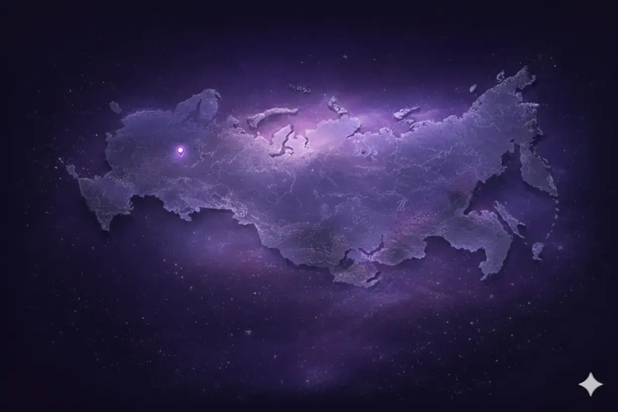 Карта присутствия проекта