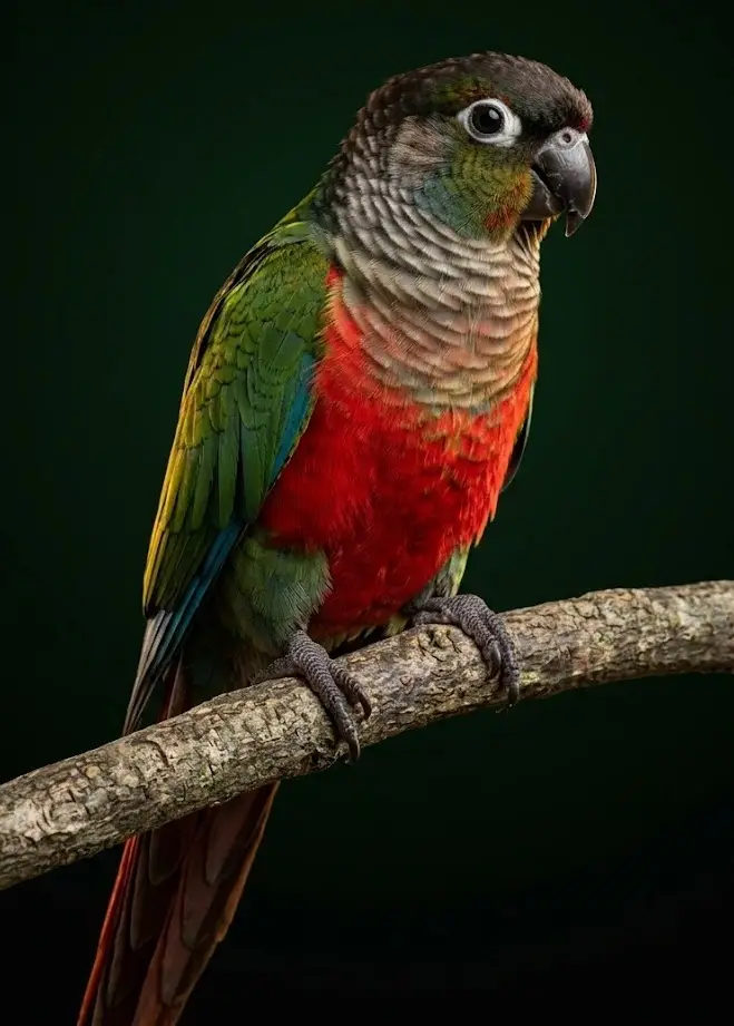 Красногрудая пиррура