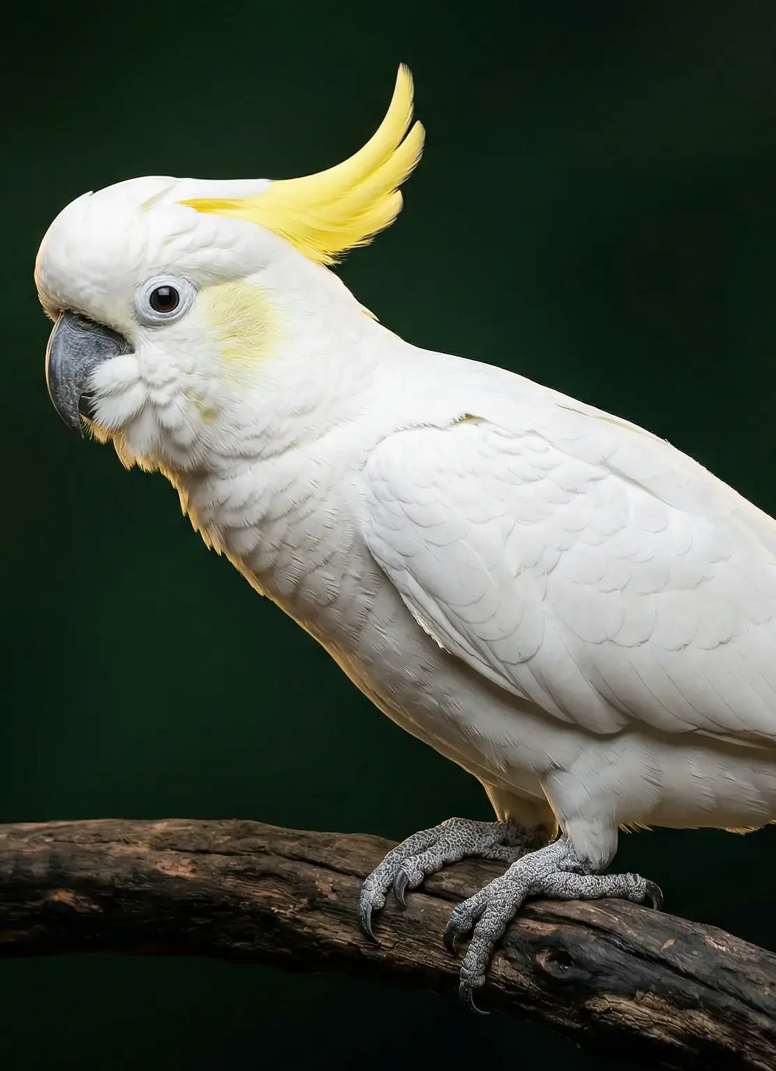Желтохохлый какаду (Cacatua sulphurea) — фото из питомника Золотой Какаду