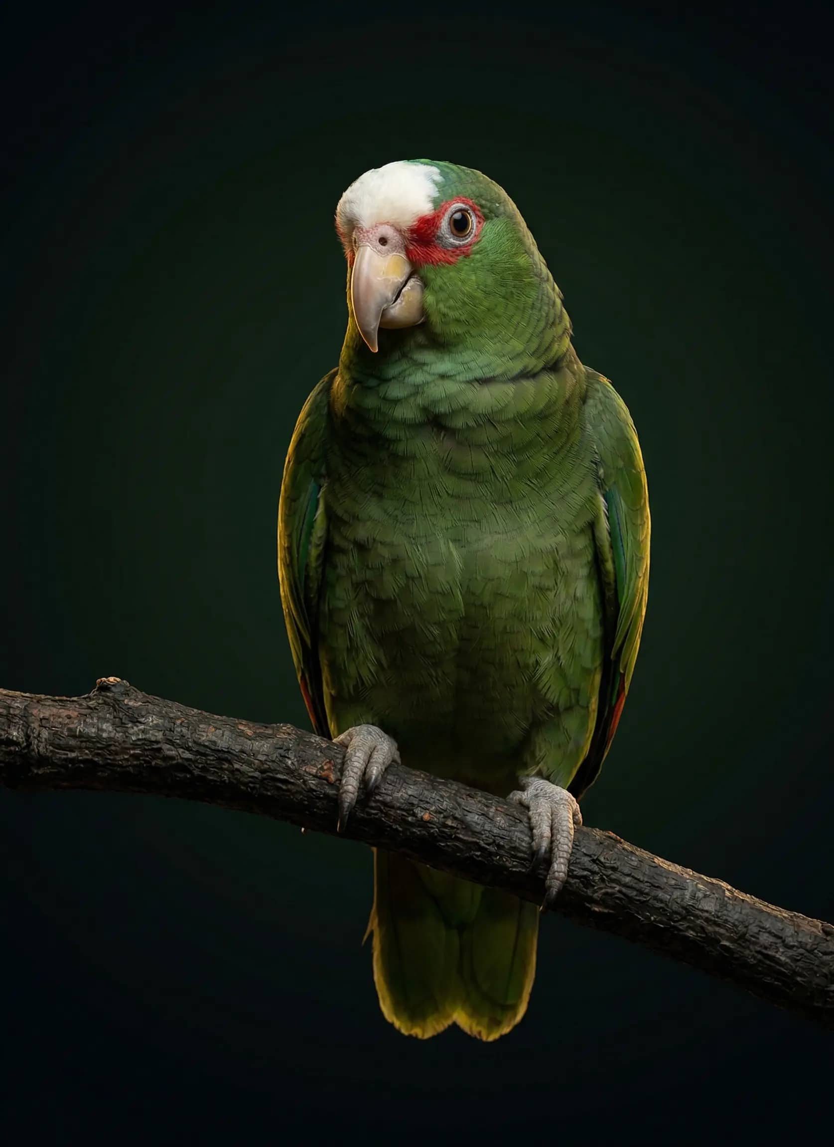 Белолобый амазон (лат. Amazona albifrons) 