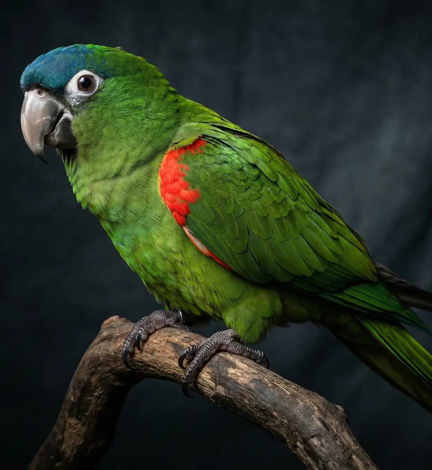 Попугай Синелобый малый ара