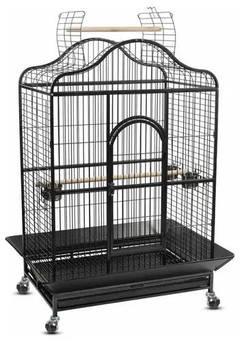 Клетка SY209 черный металлик для птиц и попугаев