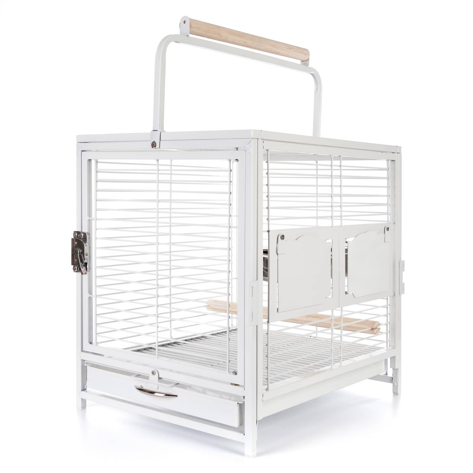 Белая клетка-переноска SkyRus CA1160 для птиц