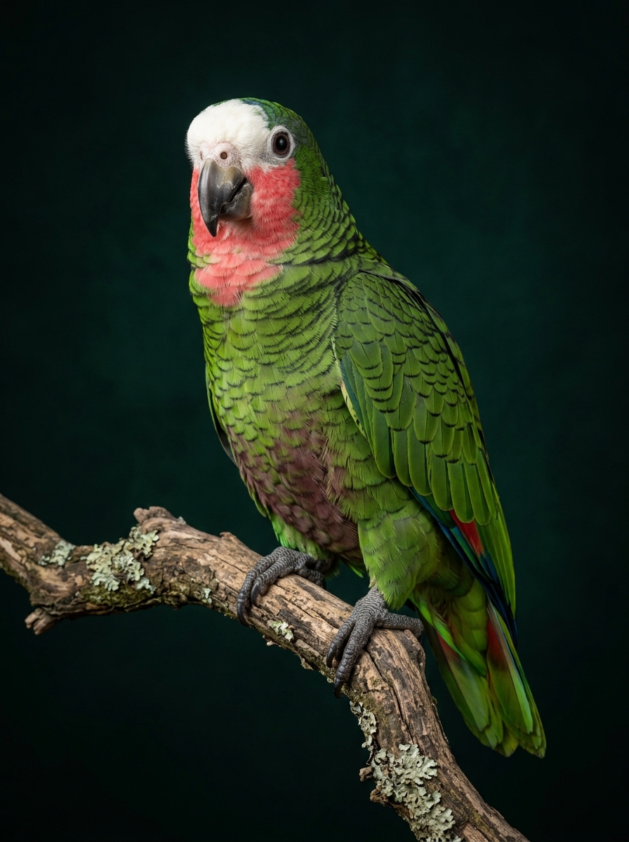 Кубинский, или белоголовый, амазон Amazona leucocephala
