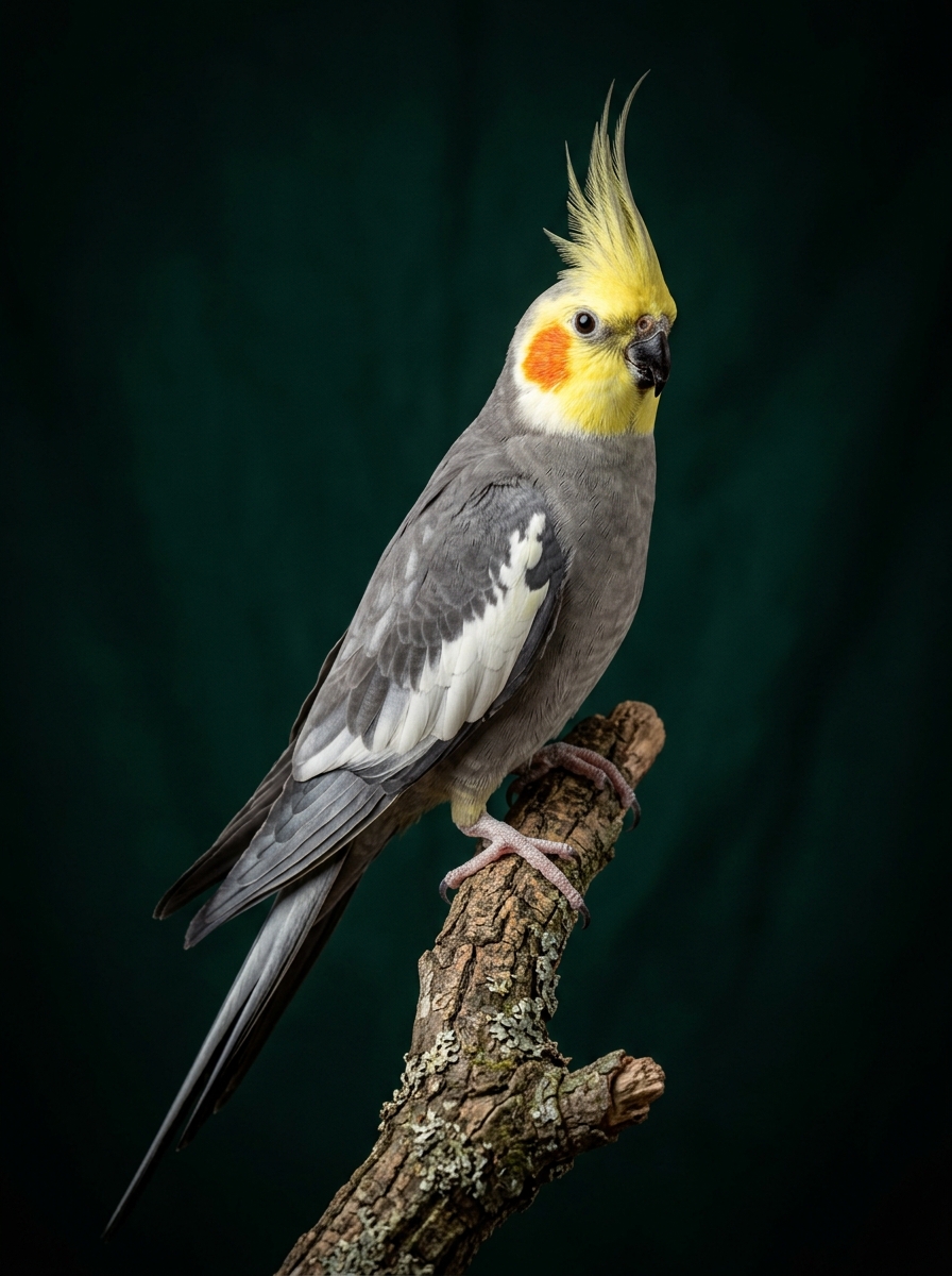 Корелла, нимфа Nymphicus hollandicus